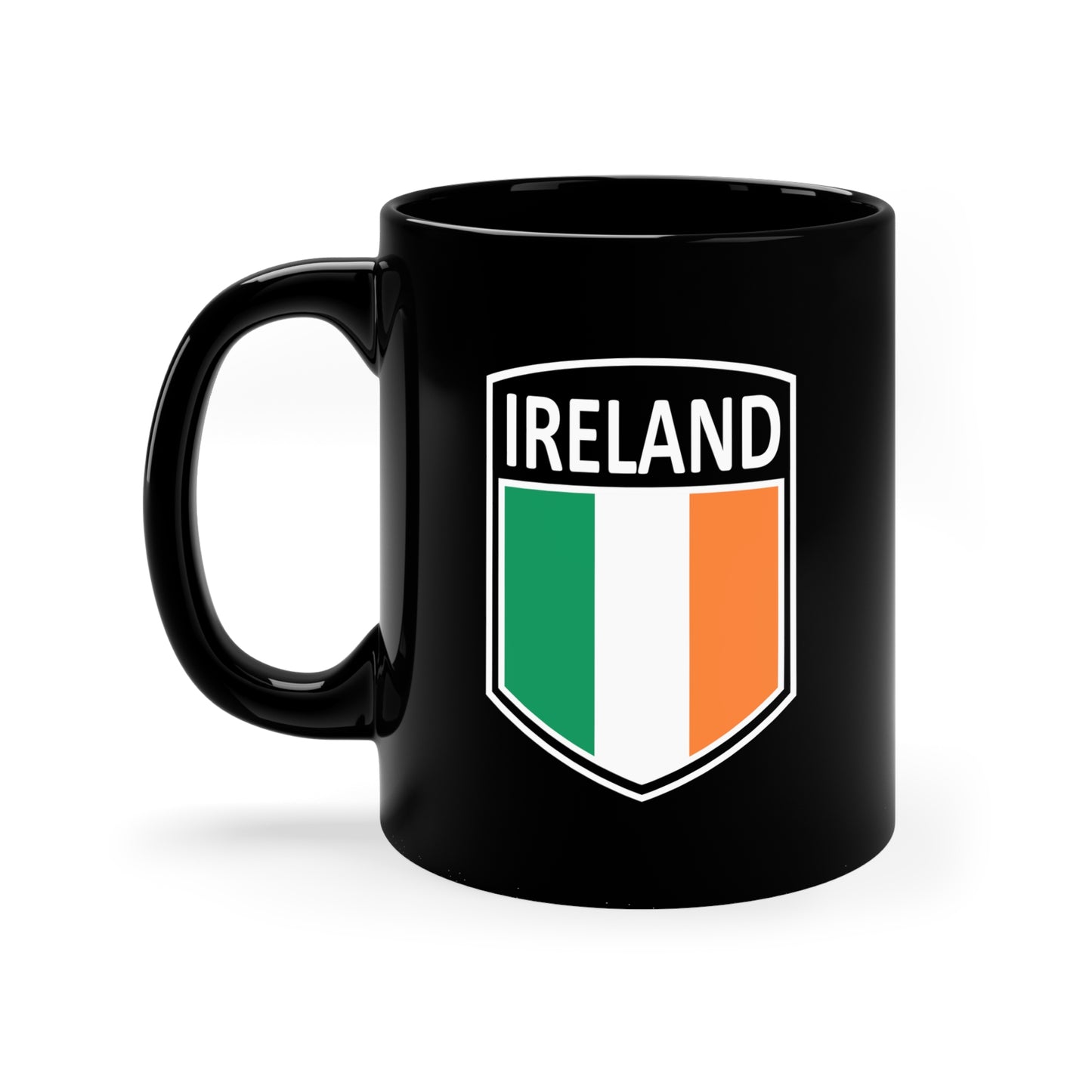 Celtic Nations - Ireland 11oz Black Mug