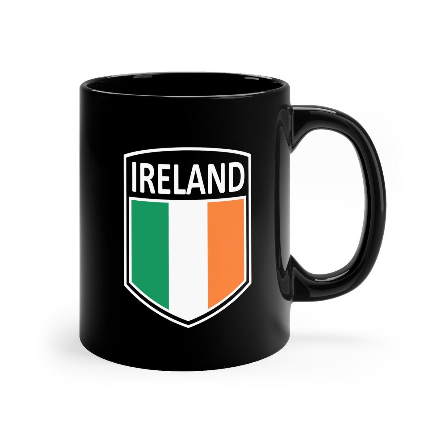 Celtic Nations - Ireland 11oz Black Mug