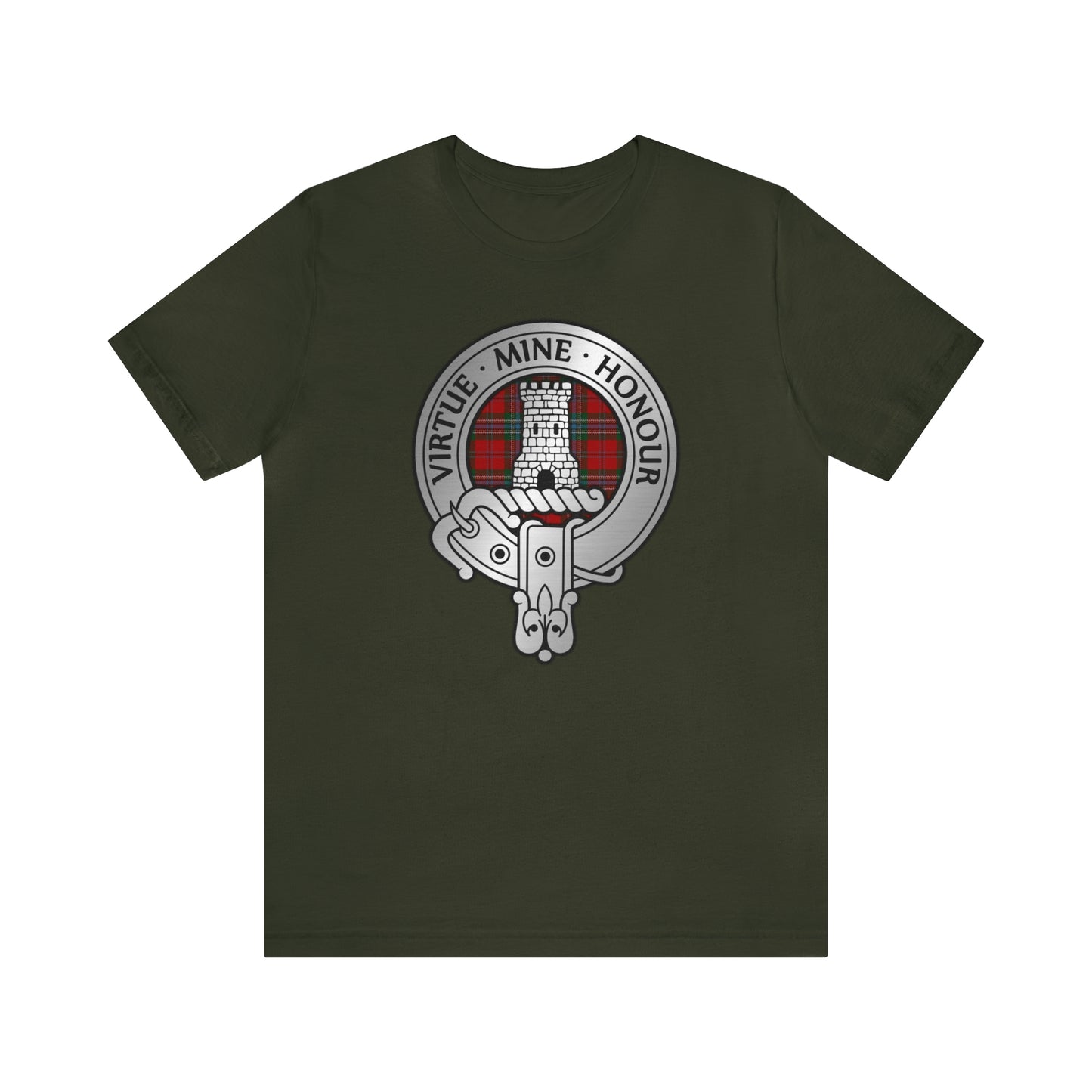 Clan MacLean Crest & Tartan | Unisex T-Shirt