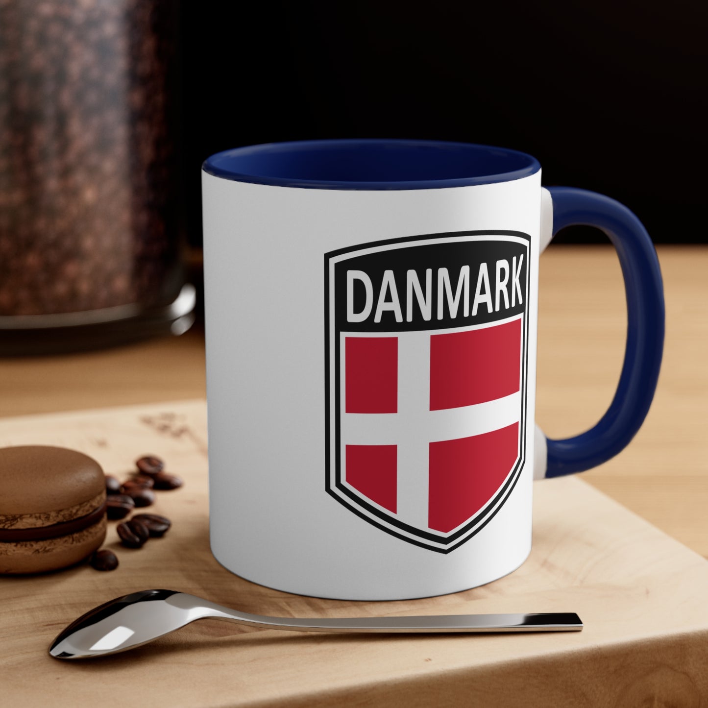 Scandi Nations - Danmark | Accent Coffee Mug, 11oz