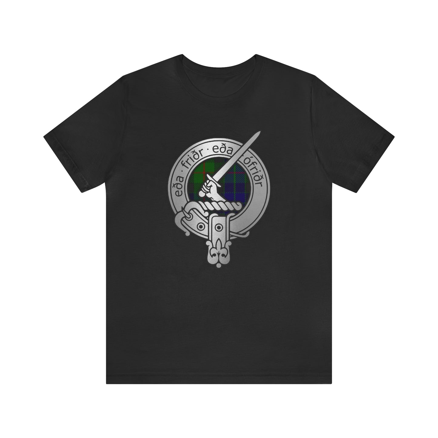 Clan Gunn Crest & Tartan | Unisex T-Shirt