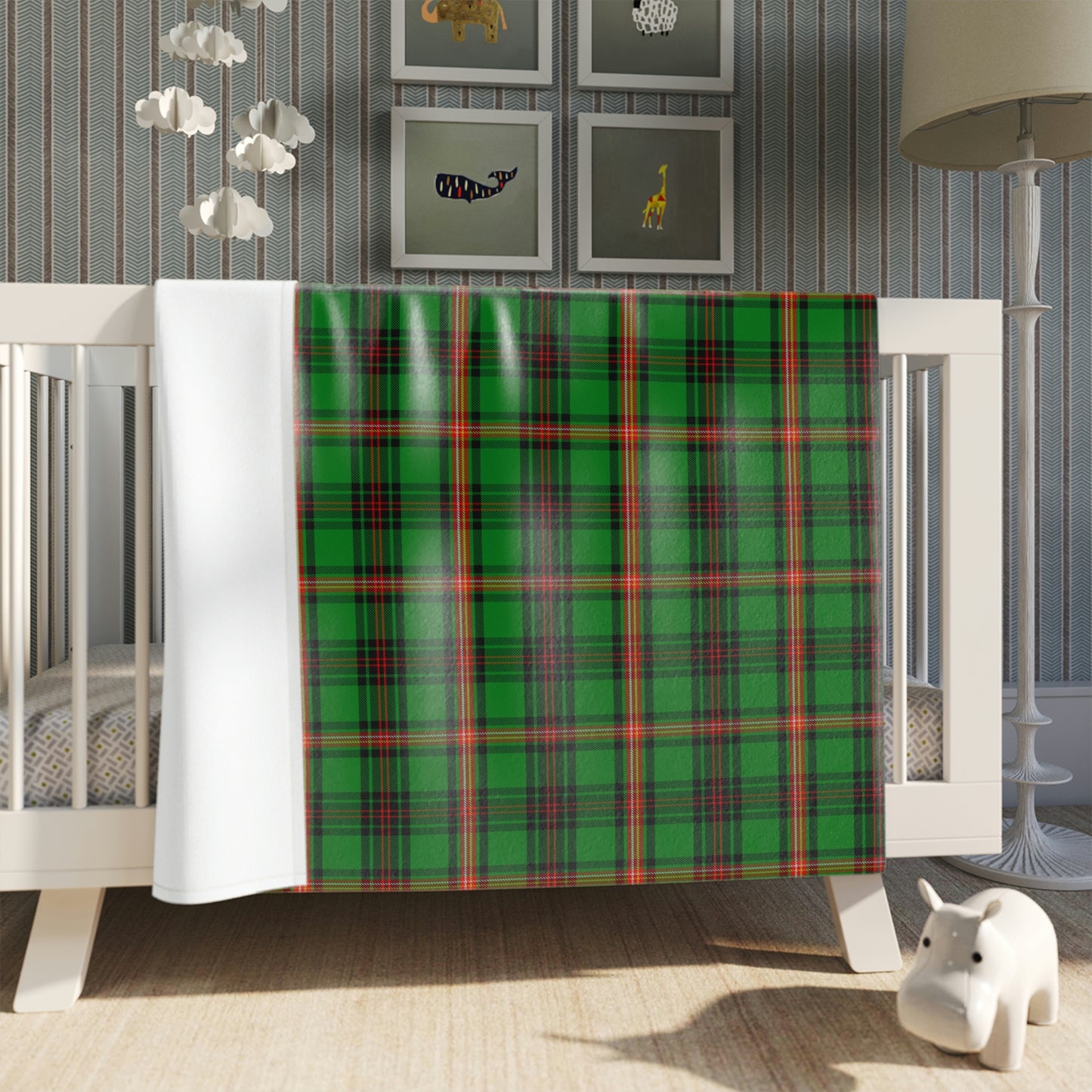 Clan Kinnear Tartan Throw Blanket