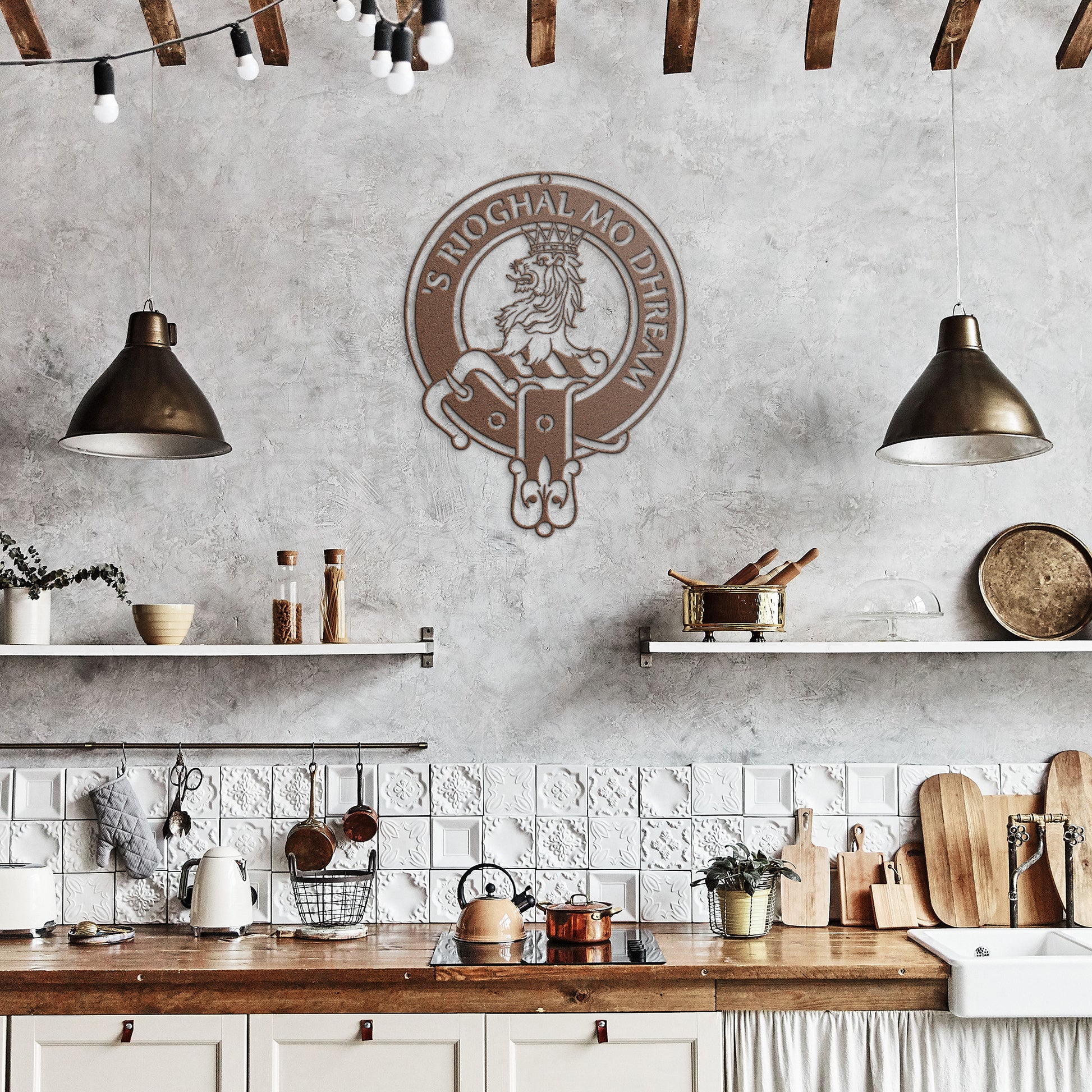 Clan MacGregor Crest | Metal Wall Art