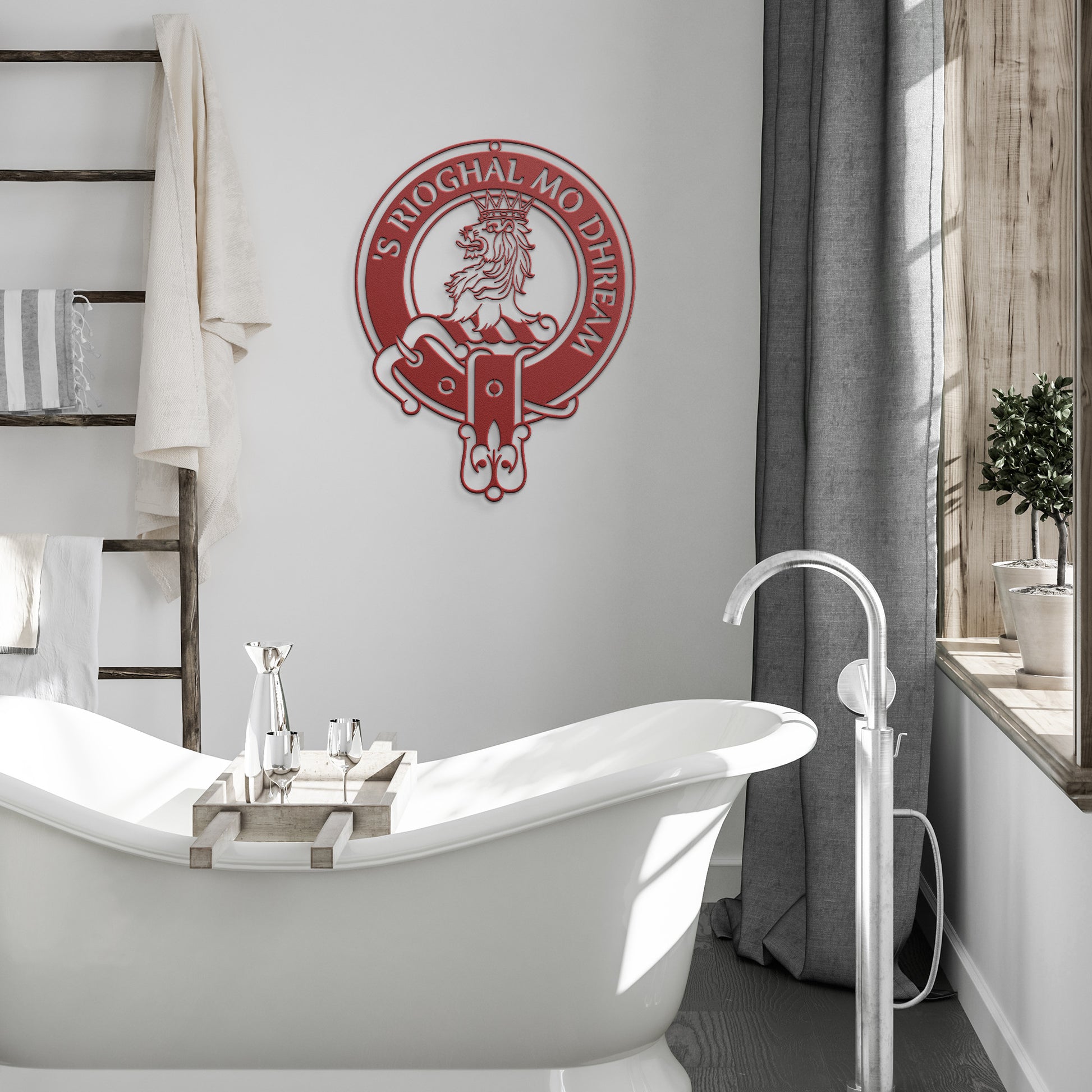 Clan MacGregor Crest | Metal Wall Art