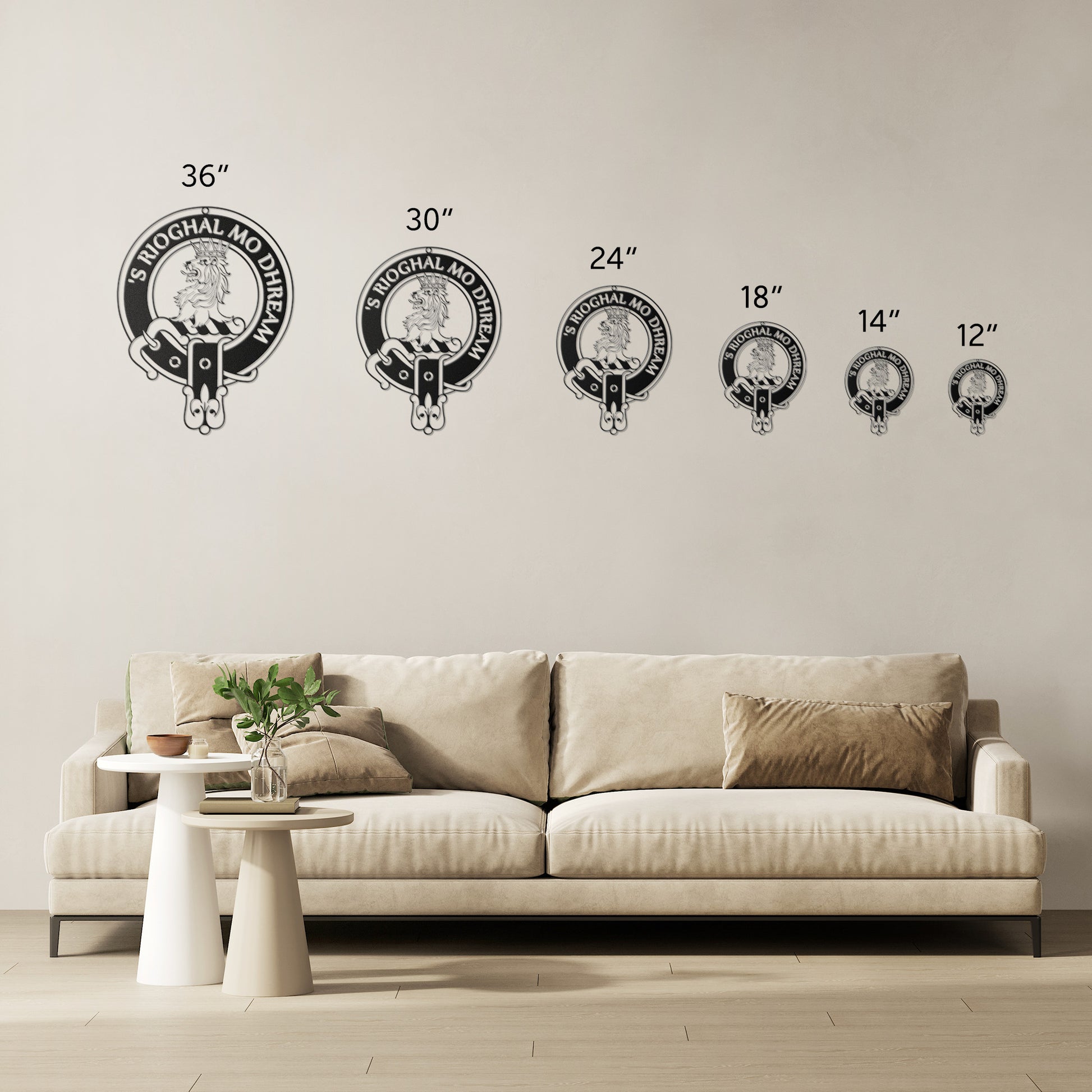 Clan MacGregor Crest | Metal Wall Art