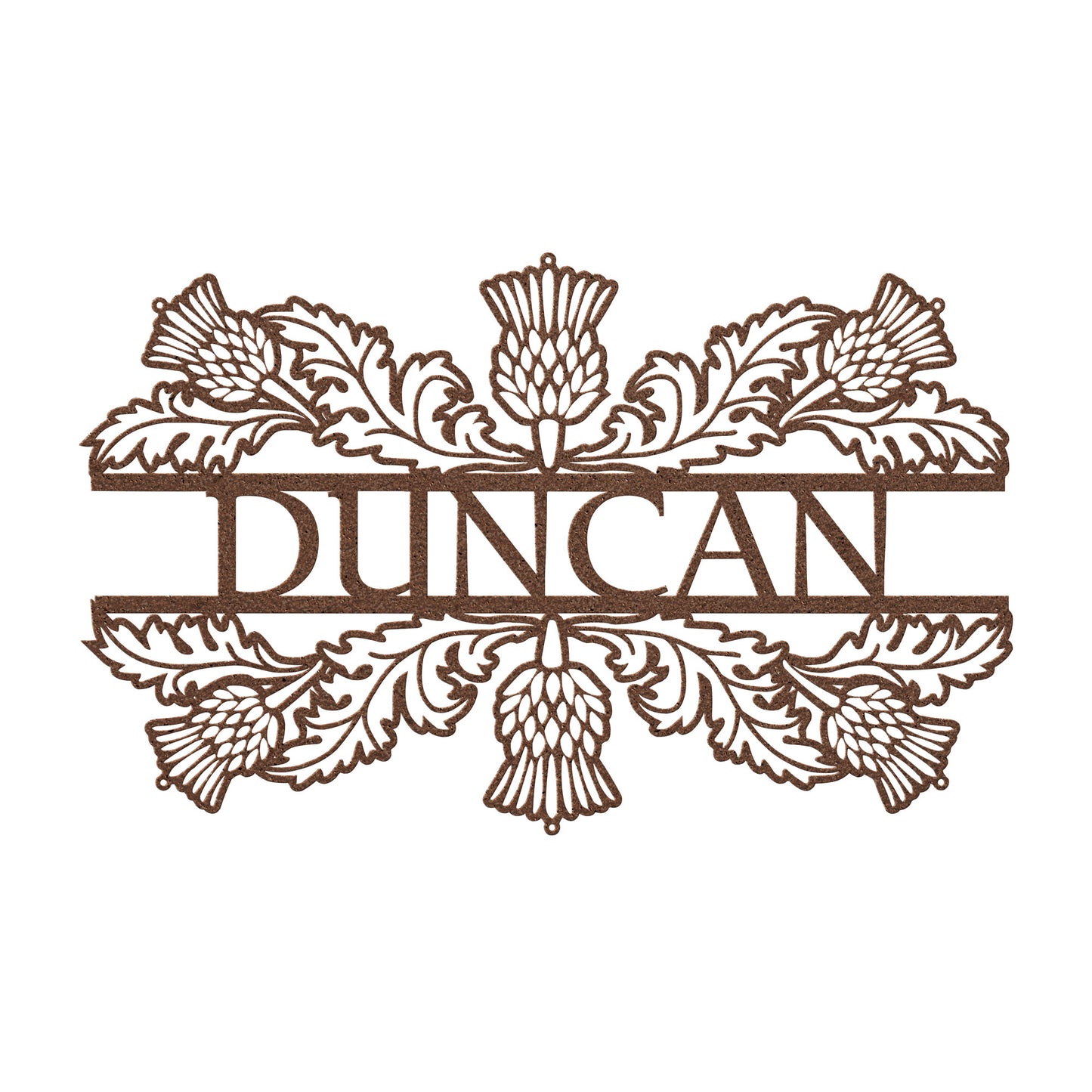 Duncan | Thistle | Metal Wall Art