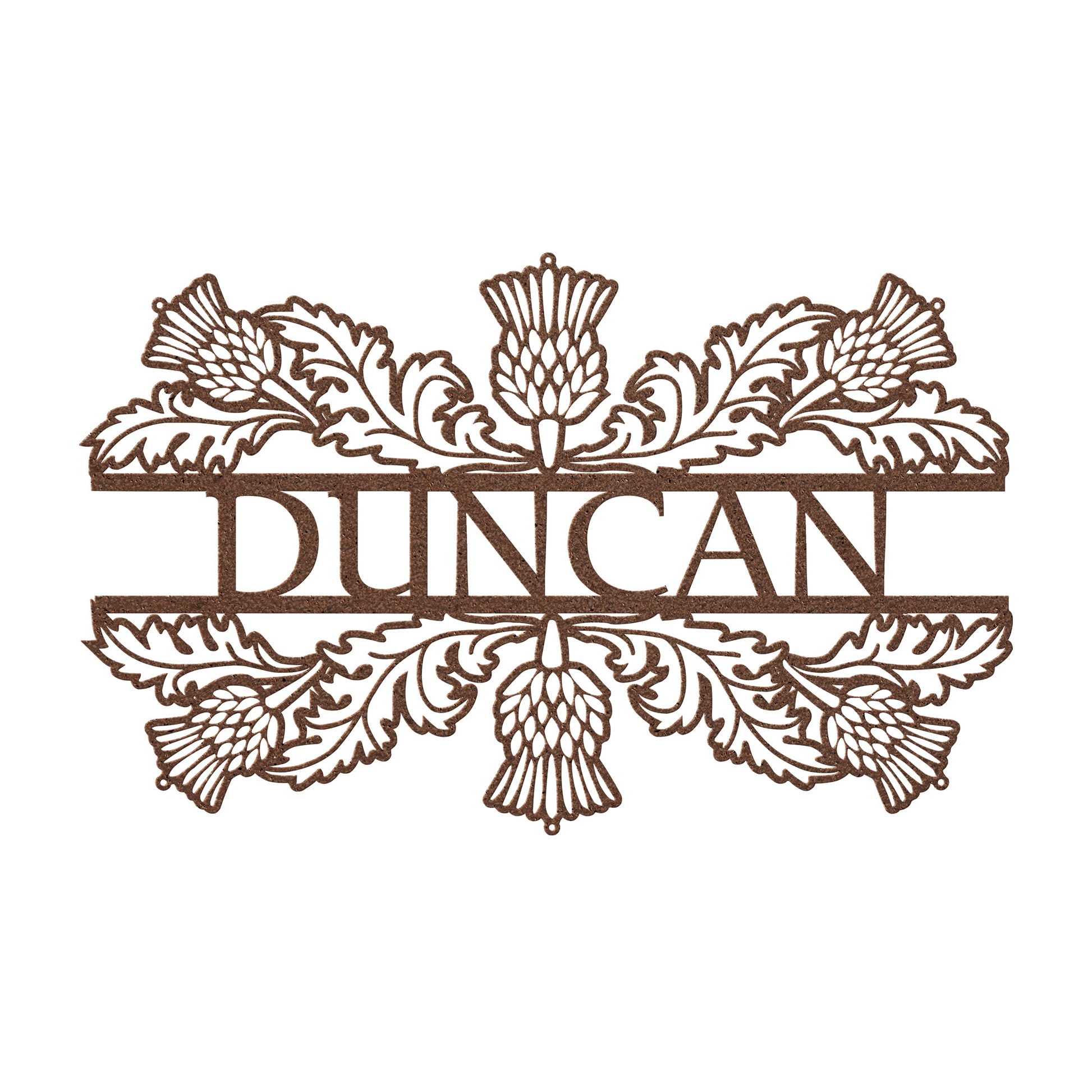 Duncan | Thistle | Metal Wall Art