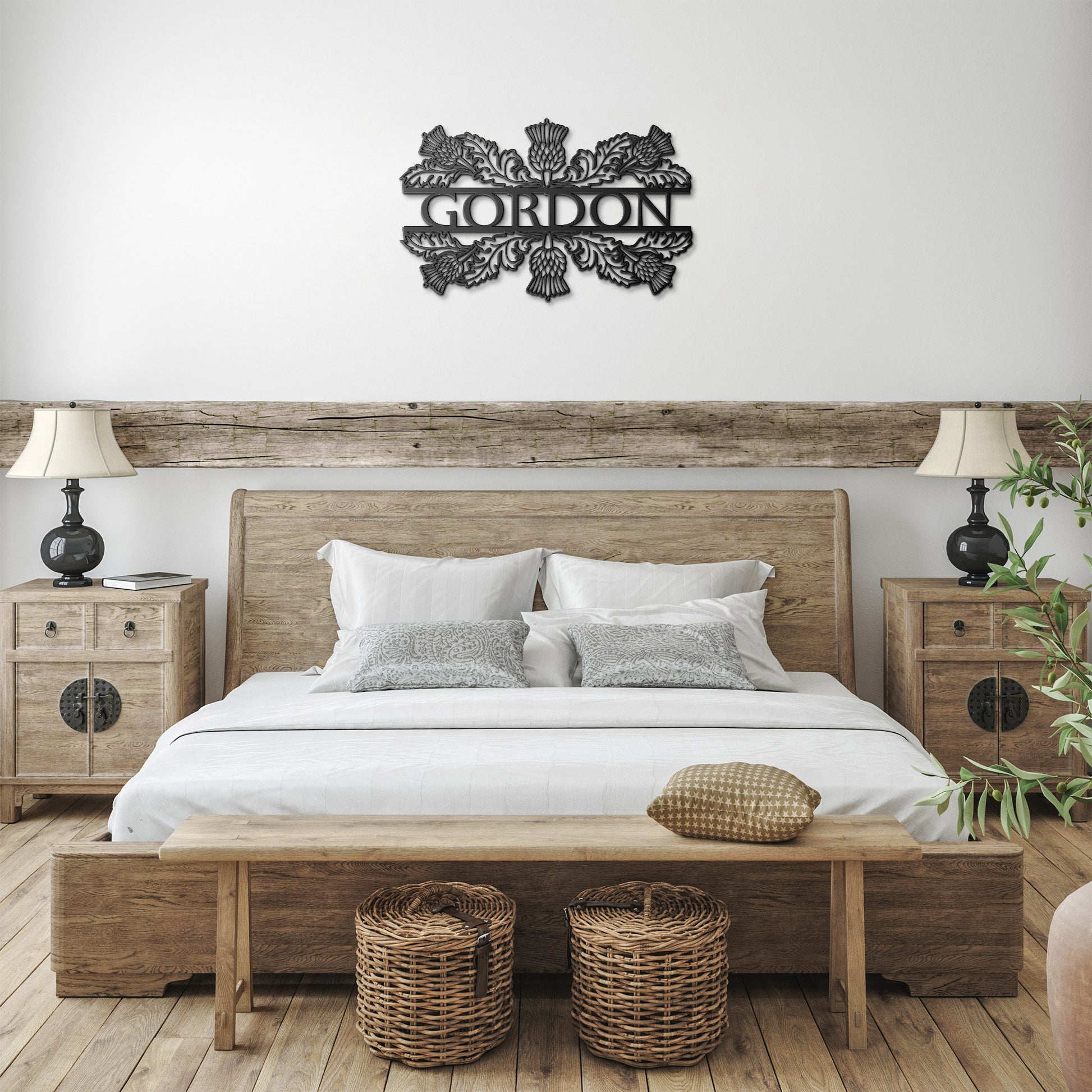 Gordon | Thistle | Metal Wall Art