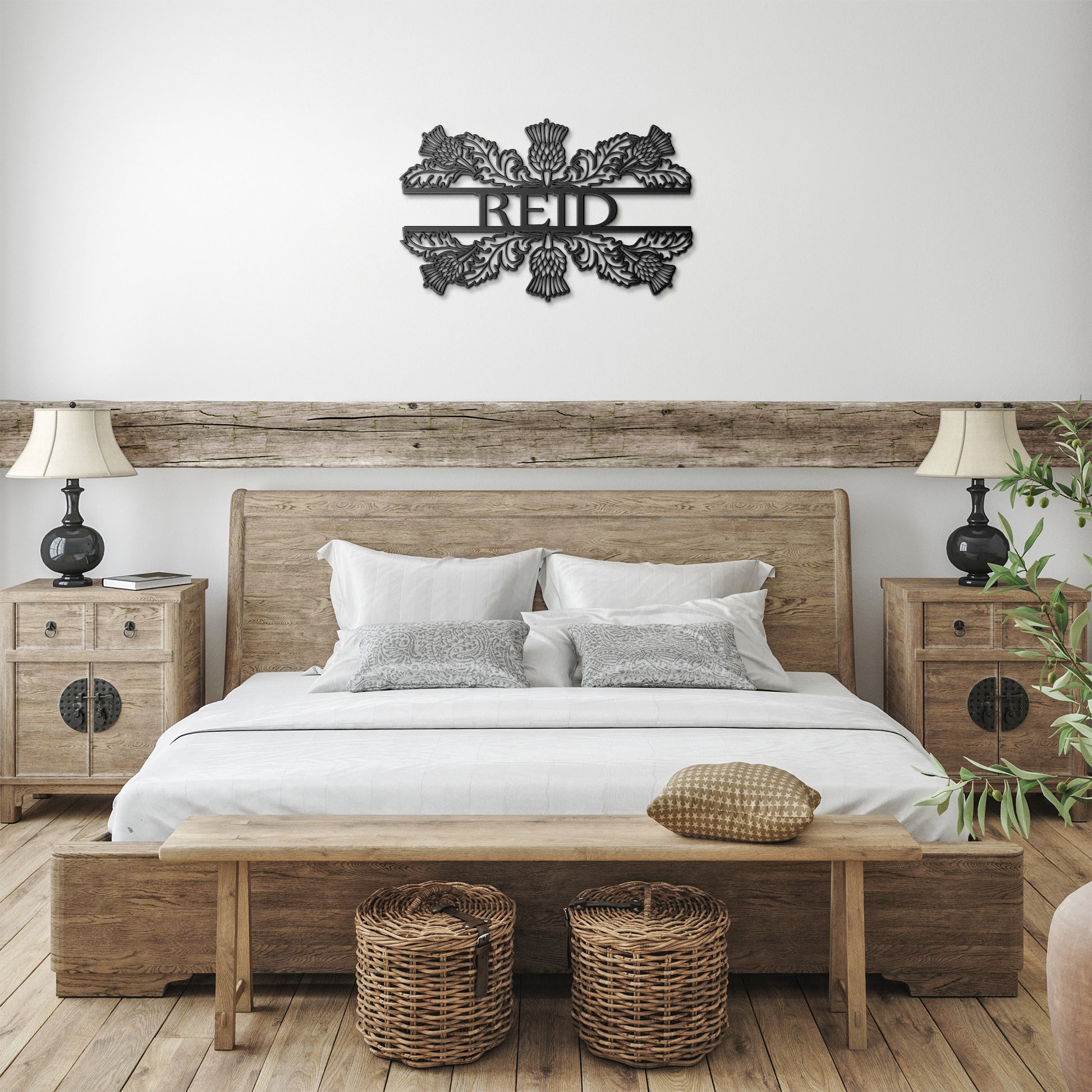 Reid | Thistle | Metal Wall Art