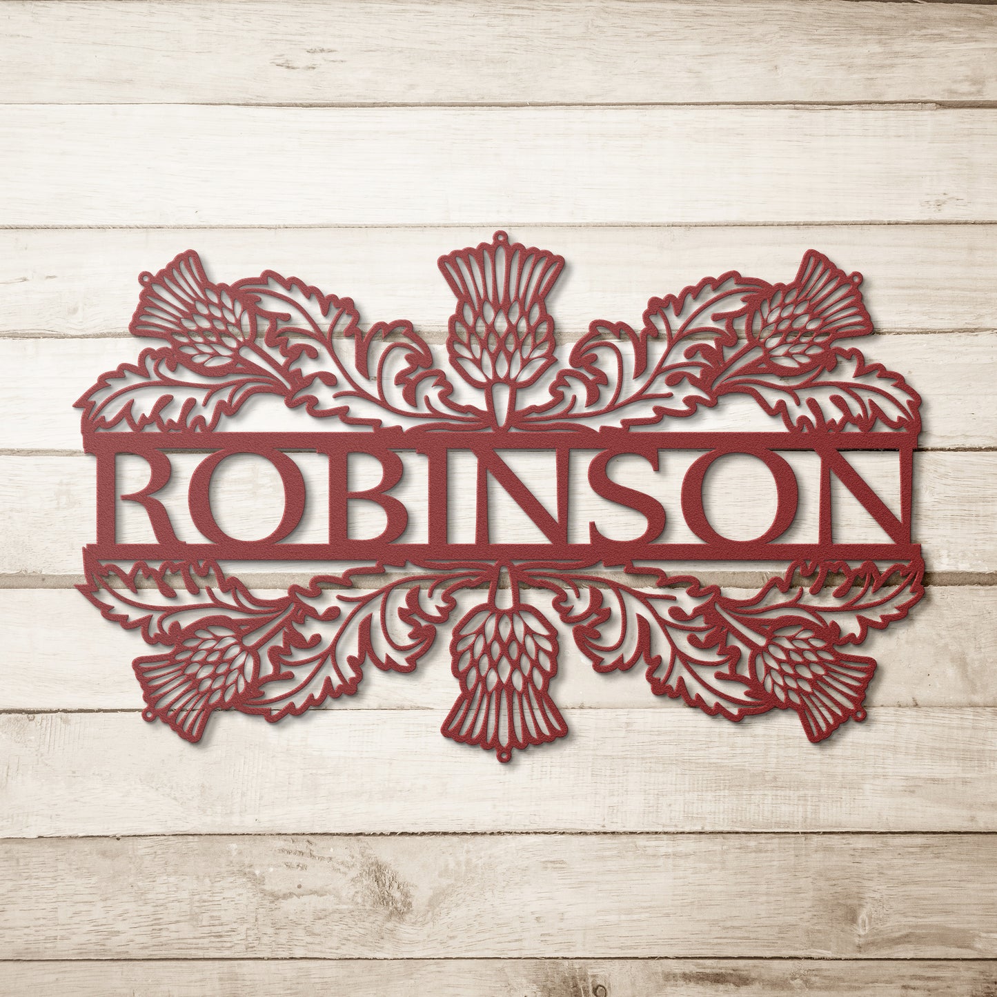 Robinson | Thistle | Metal Wall Art