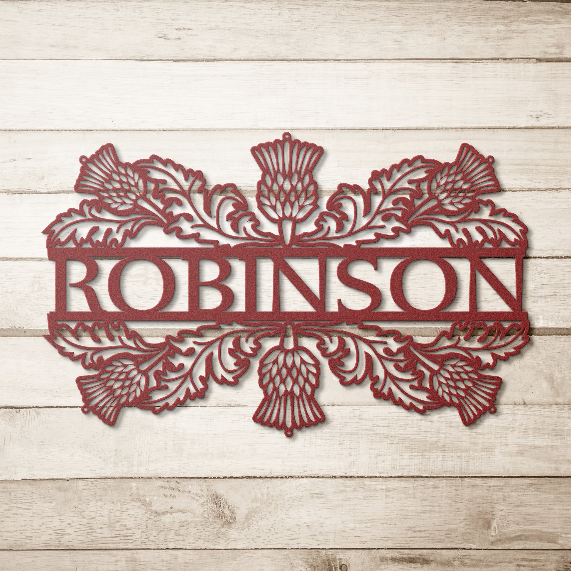 Robinson | Thistle | Metal Wall Art
