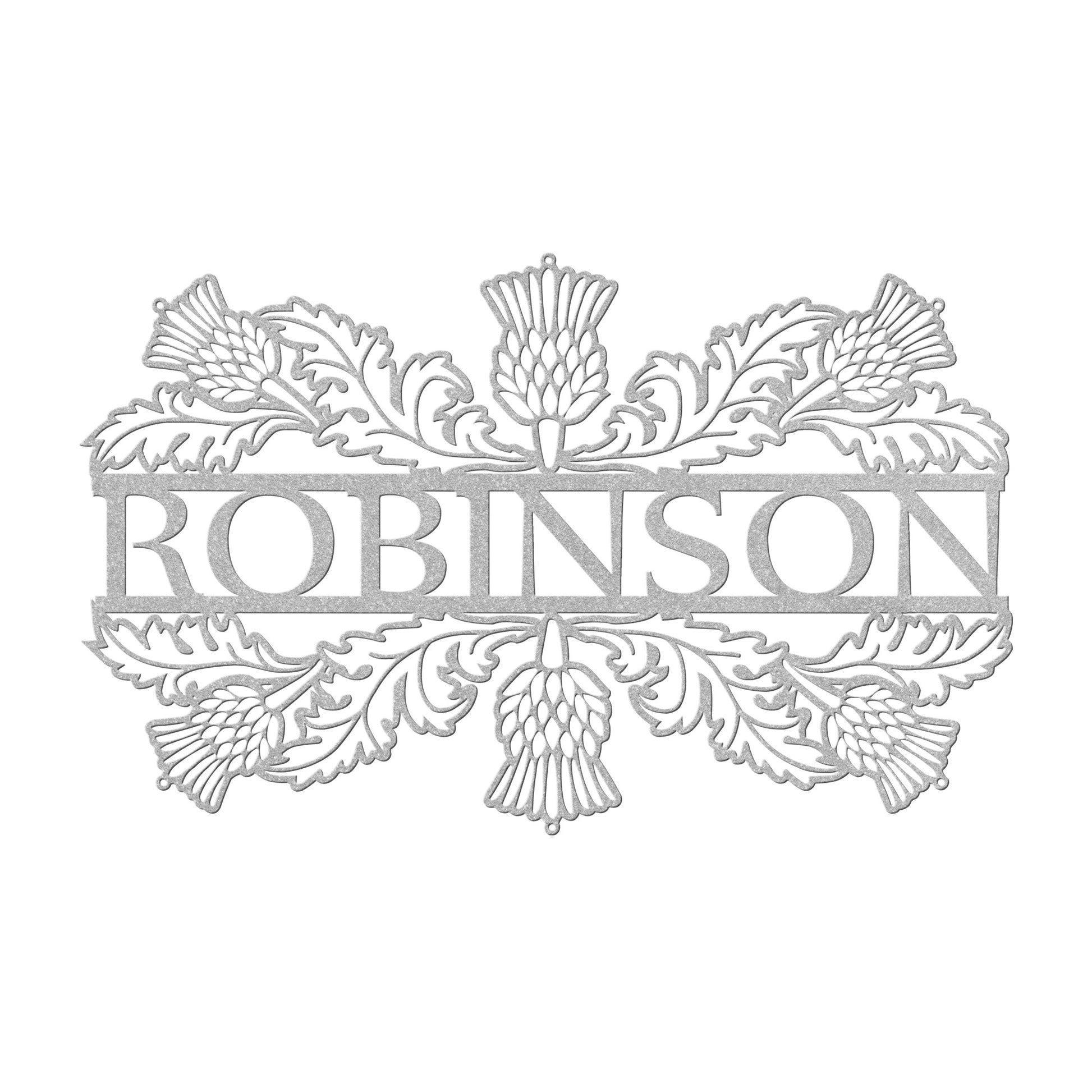 Robinson | Thistle | Metal Wall Art