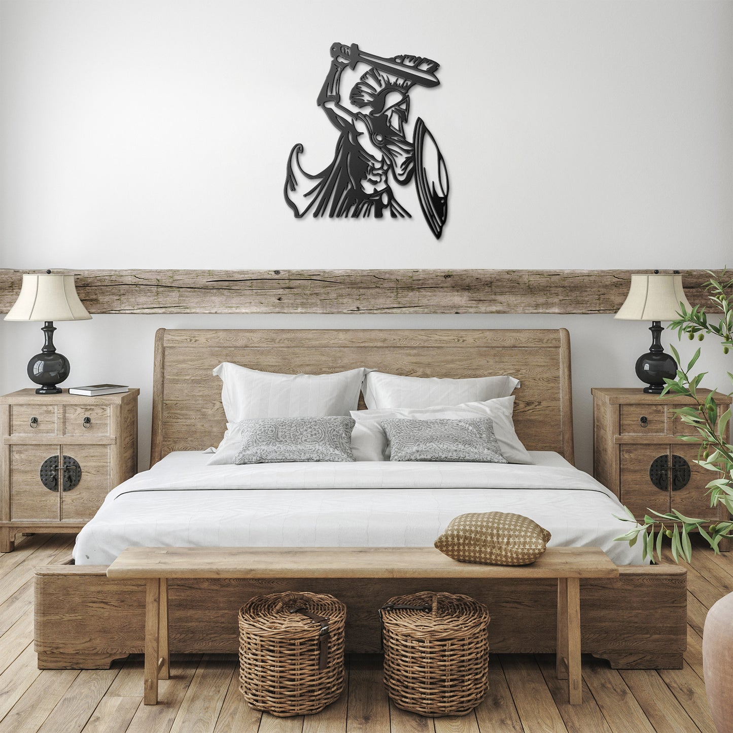 Spartan | Metal Wall Art