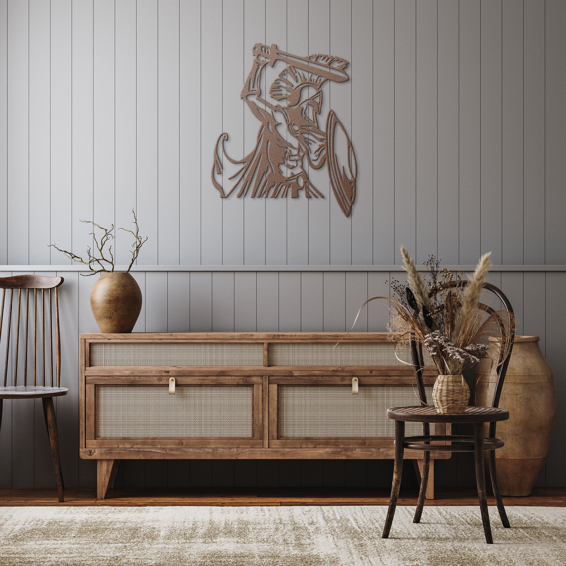 Spartan | Metal Wall Art