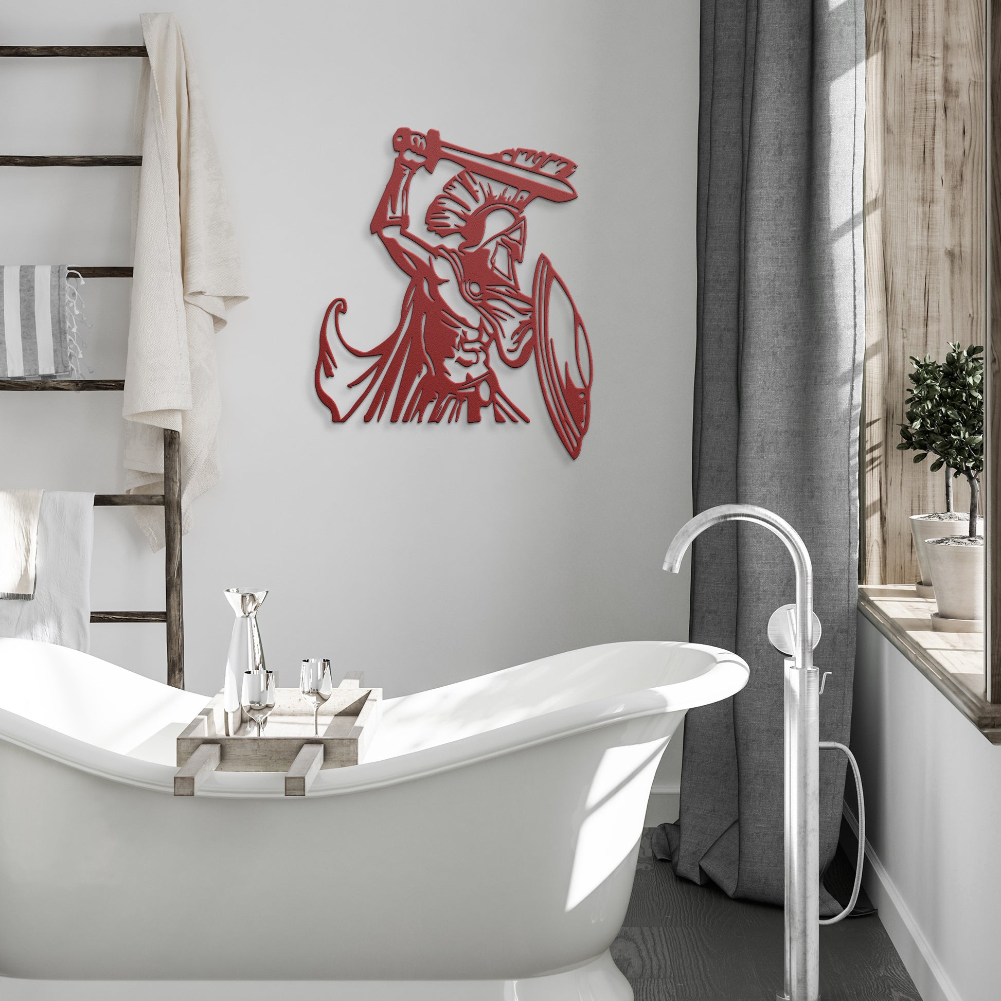 Spartan | Metal Wall Art
