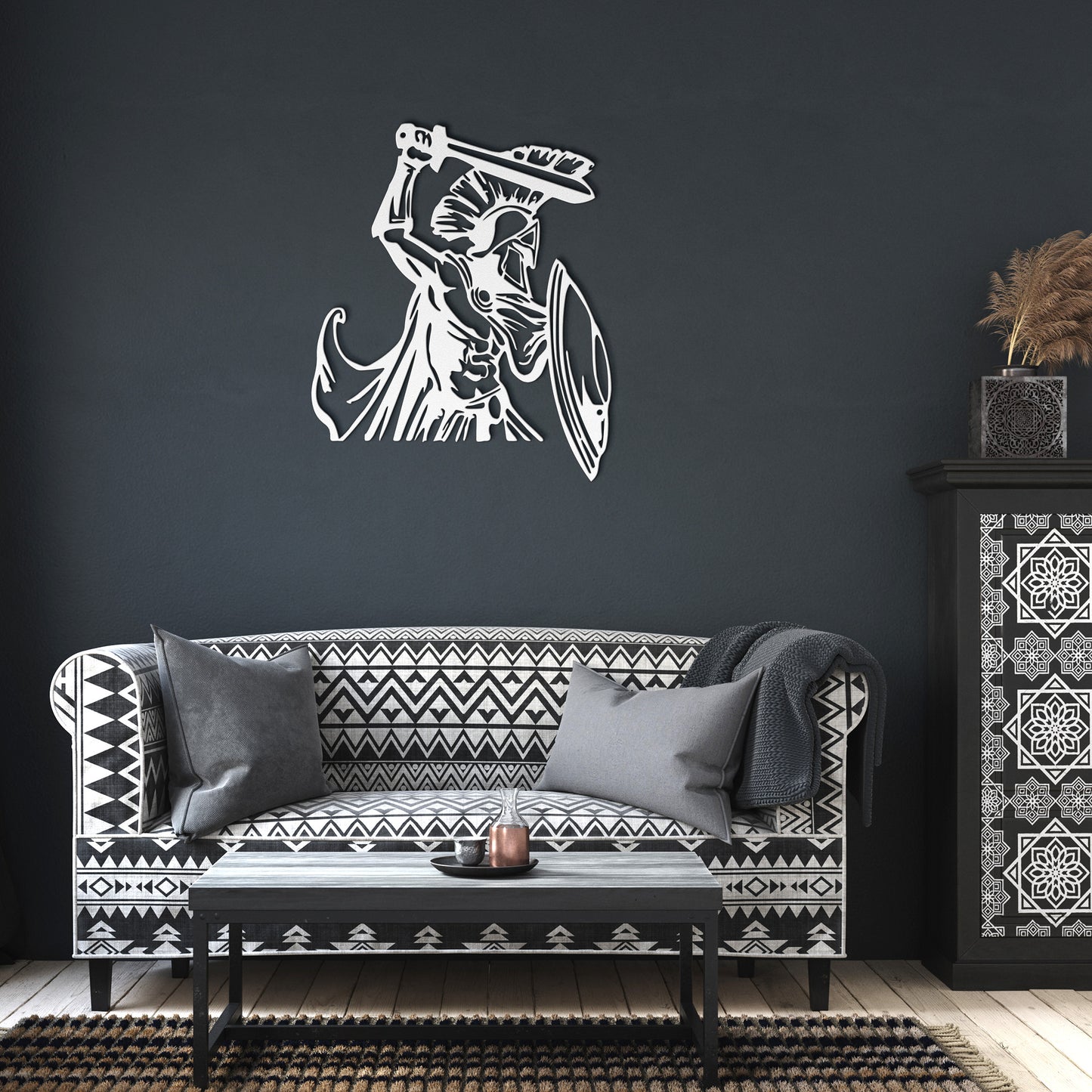 Spartan | Metal Wall Art