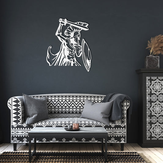Spartan | Metal Wall Art