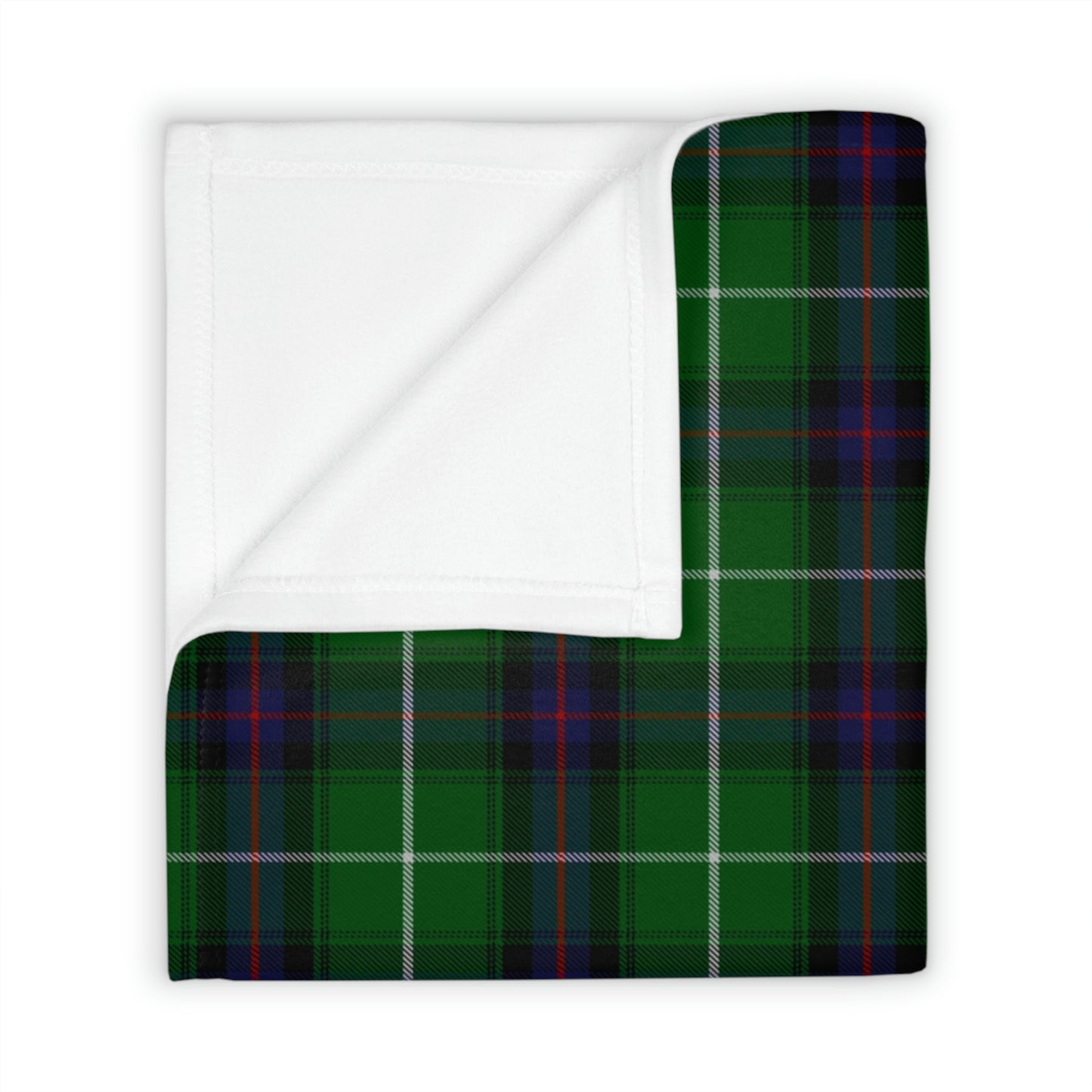 Clan MacDonald Tartan Throw Blanket