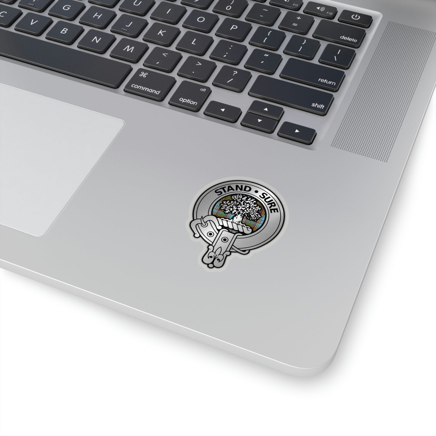 Clan Anderson Crest & Tartan Kiss-Cut Stickers