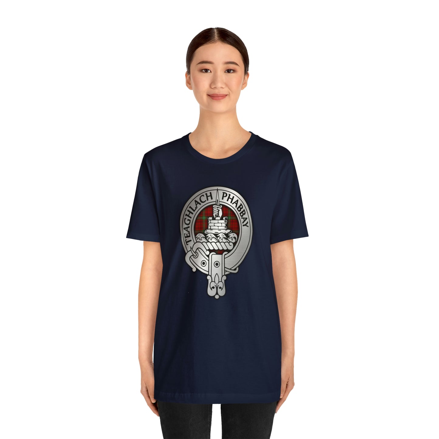 Clan Morrison Crest & Tartan | Unisex T-Shirt