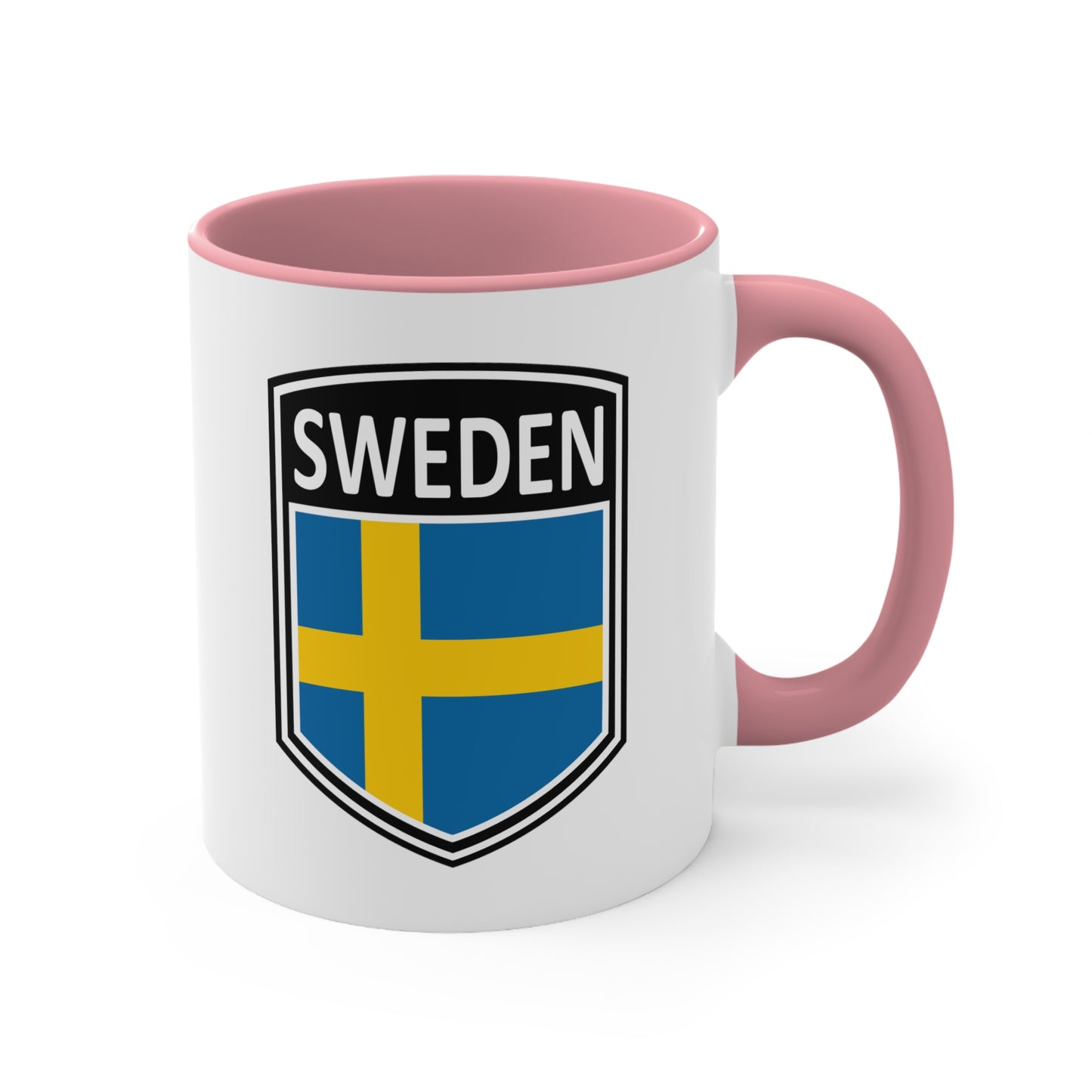 Scandi Nations - Sweden | Accent Coffee Mug, 11oz