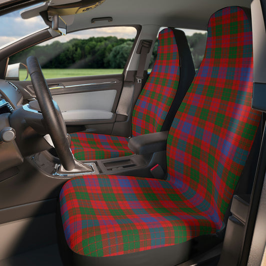 Clan Ross Tartan Car Seat Covers