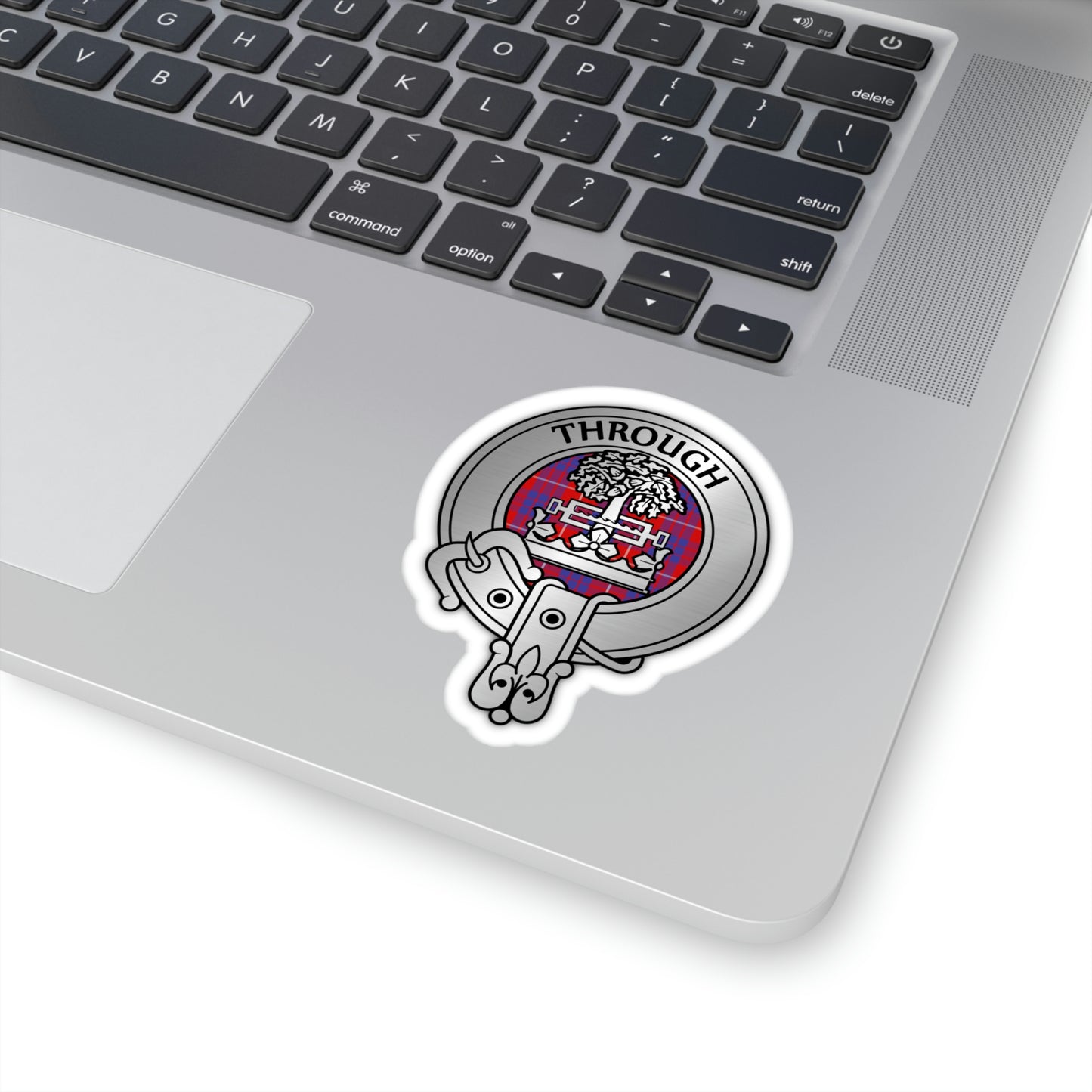 Clan Hamilton Crest & Tartan Kiss-Cut Stickers