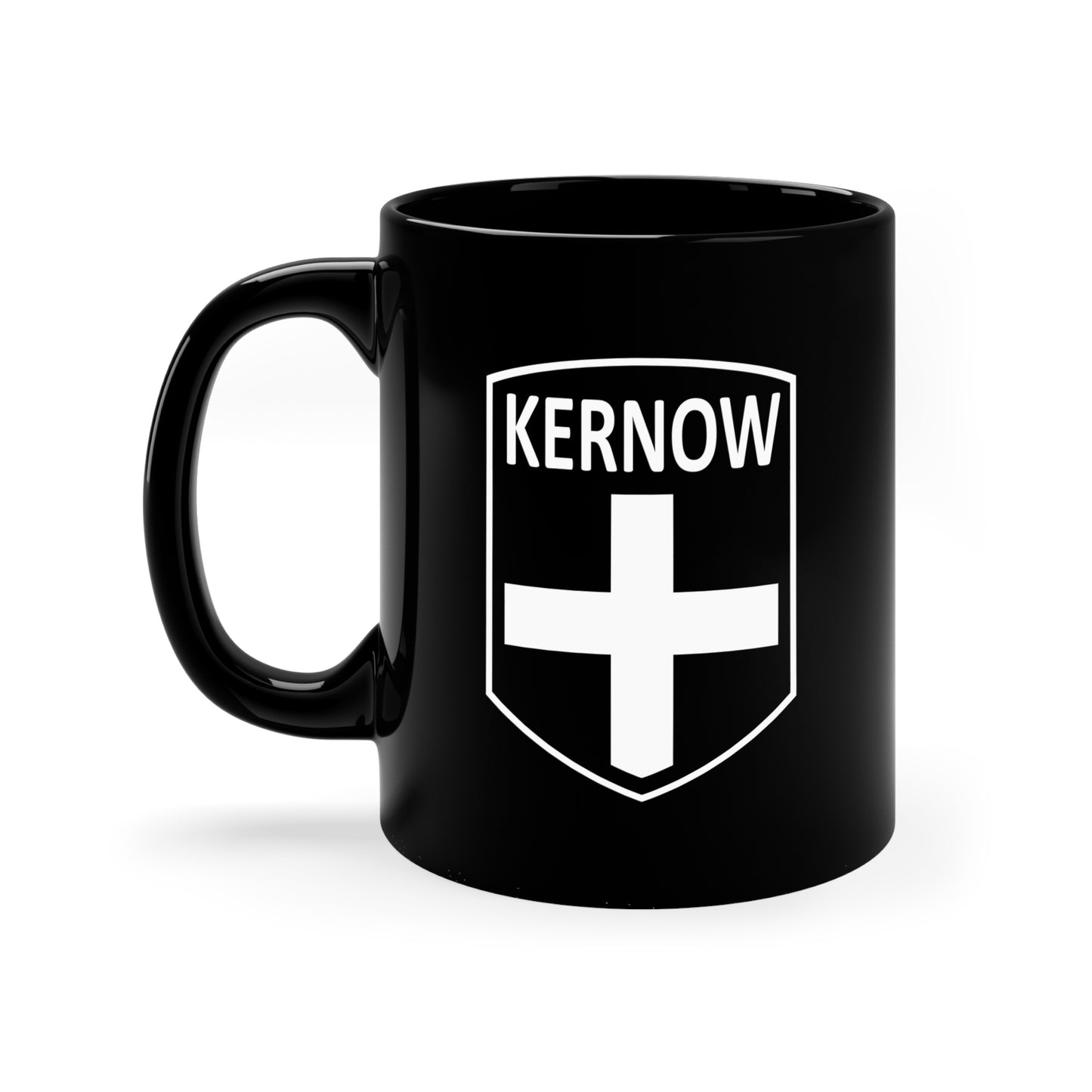 Celtic Nations - Kernow 11oz Black Mug