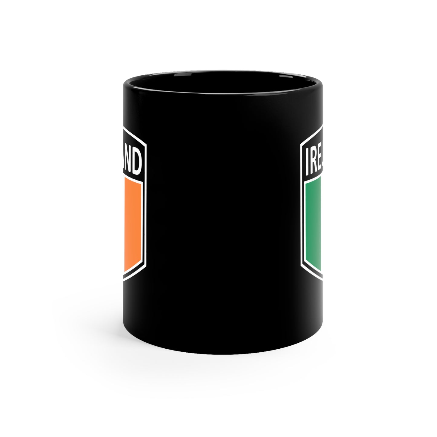 Celtic Nations - Ireland 11oz Black Mug