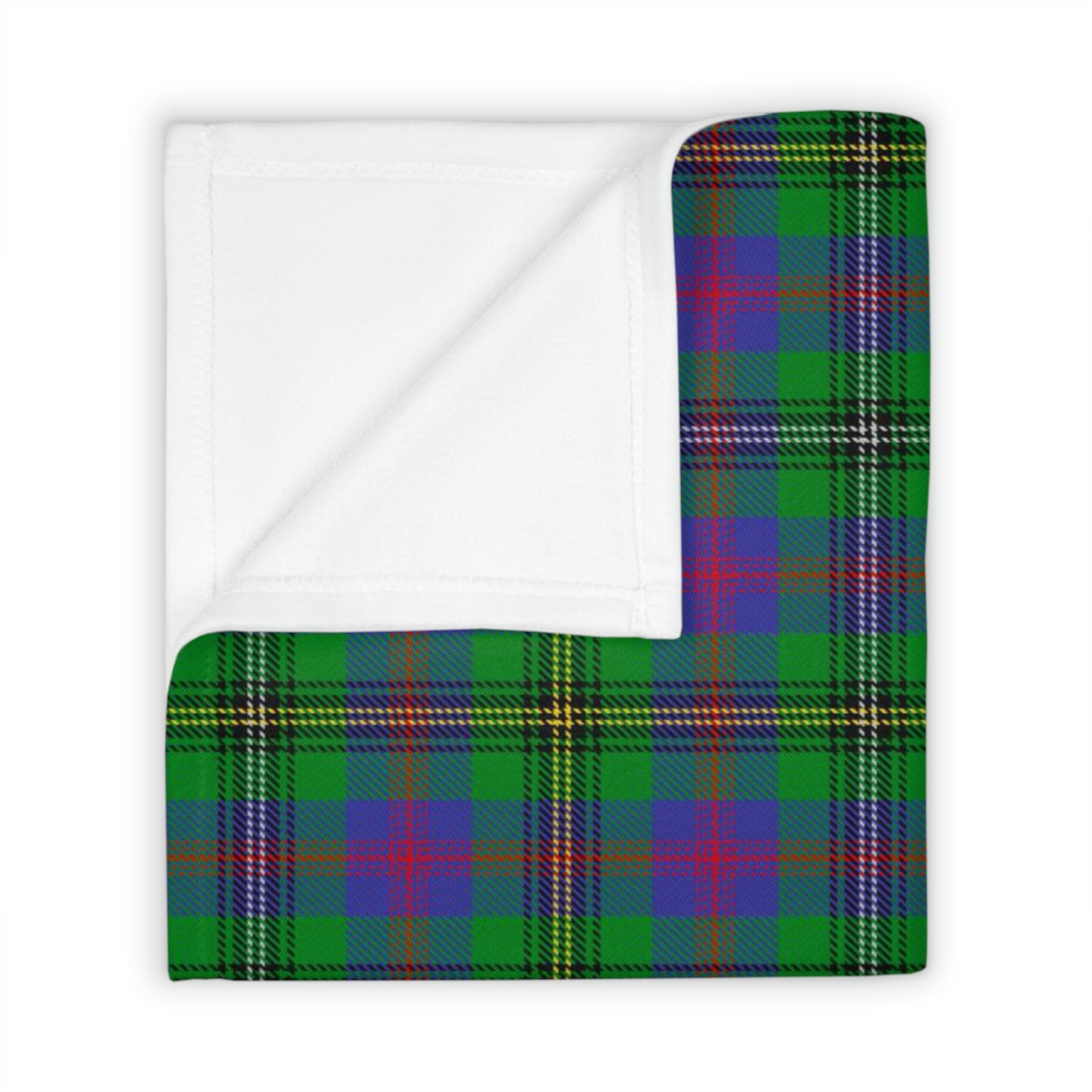 Clan Wood Tartan Throw Blanket