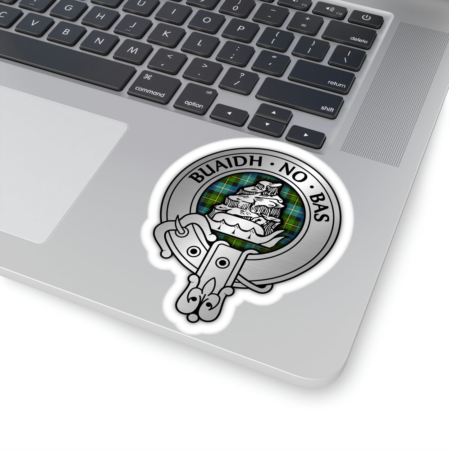 Clan MacNeil Crest & Tartan Kiss-Cut Stickers