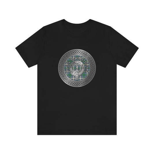 Clan MacDowall Crest & Tartan Knot T-Shirt