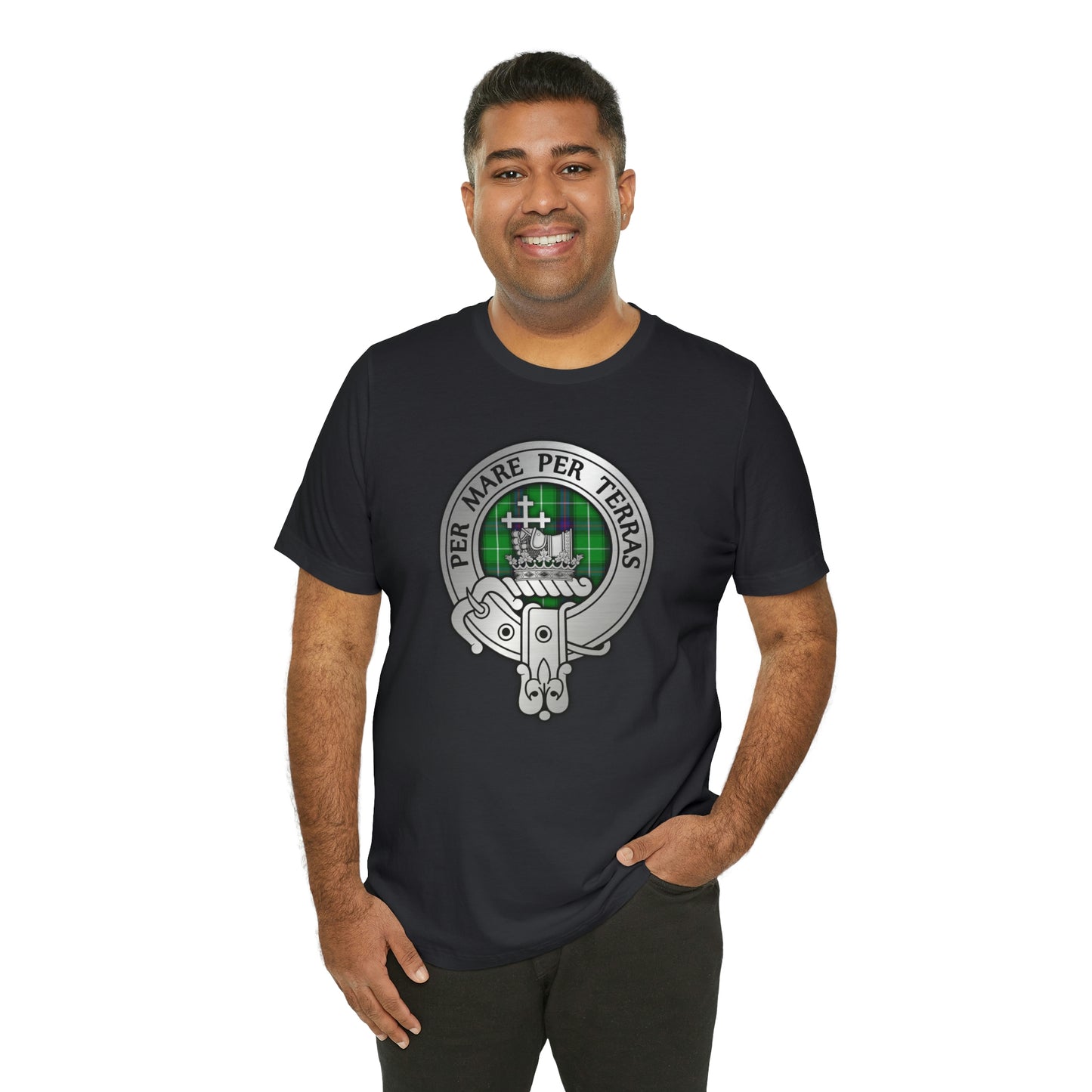 Clan MacDonald Crest & Tartan | Unisex T-Shirt