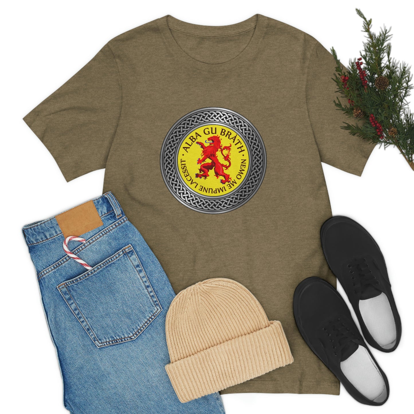 Alba Gu Brath Lion Rampant & Knot T-Shirt