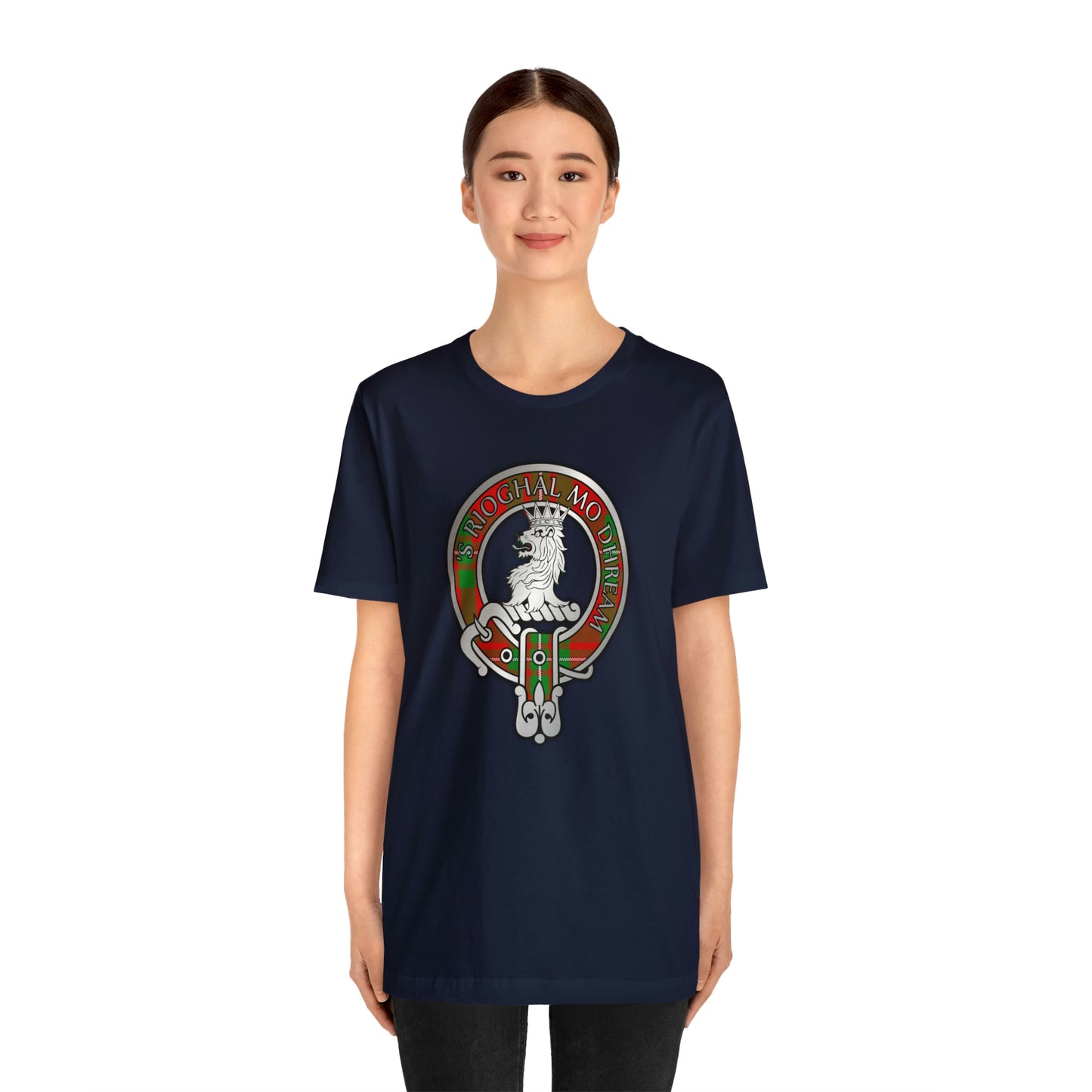 Clan MacGregor Crest & Tartan | Unisex T-Shirt