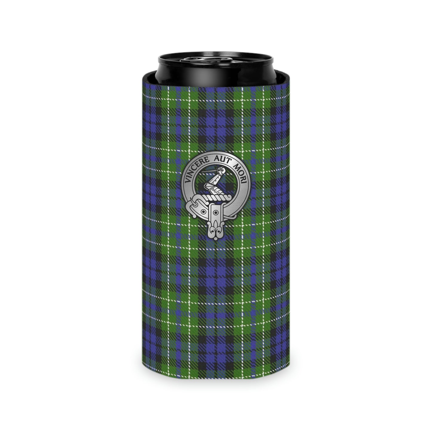 Clan MacNeill of Gigha Crest & Tartan Can Cooler