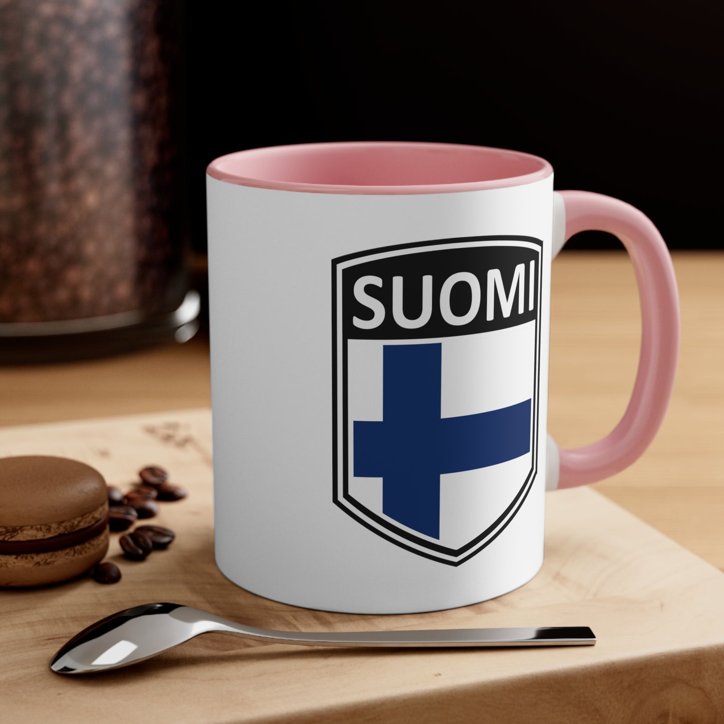 Scandi Nations - Suomi | Accent Coffee Mug, 11oz