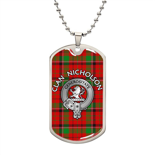 Clan Nicholson Crest & Tartan