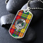 Clan Buchanan Crest & Tartan Dog Tag