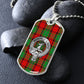 Clan MacPhail Crest & Tartan Dog Tag