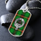 Clan Kinnear Crest & Tartan Dog Tag