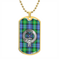 Clan Gordon Crest & Tartan Dog Tag