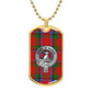 Clan MacNicol Crest & Tartan Dog Tag