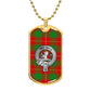 Clan MacFie Crest & Tartan Dog Tag