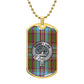 Clan Anderson Crest & Tartan Dog Tag