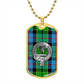 Clan Forsyth Crest & Tartan Dog Tag