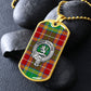 Clan Baxter Crest & Tartan Dog Tag