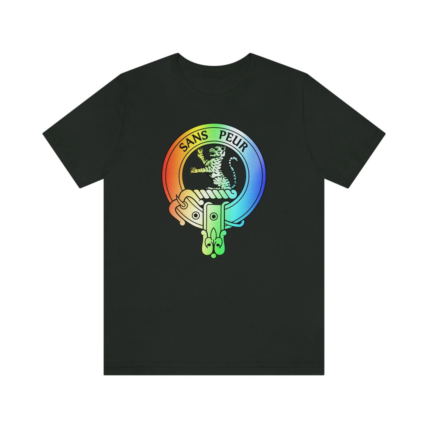 Clan Sutherland Rainbow Crest T-Shirt