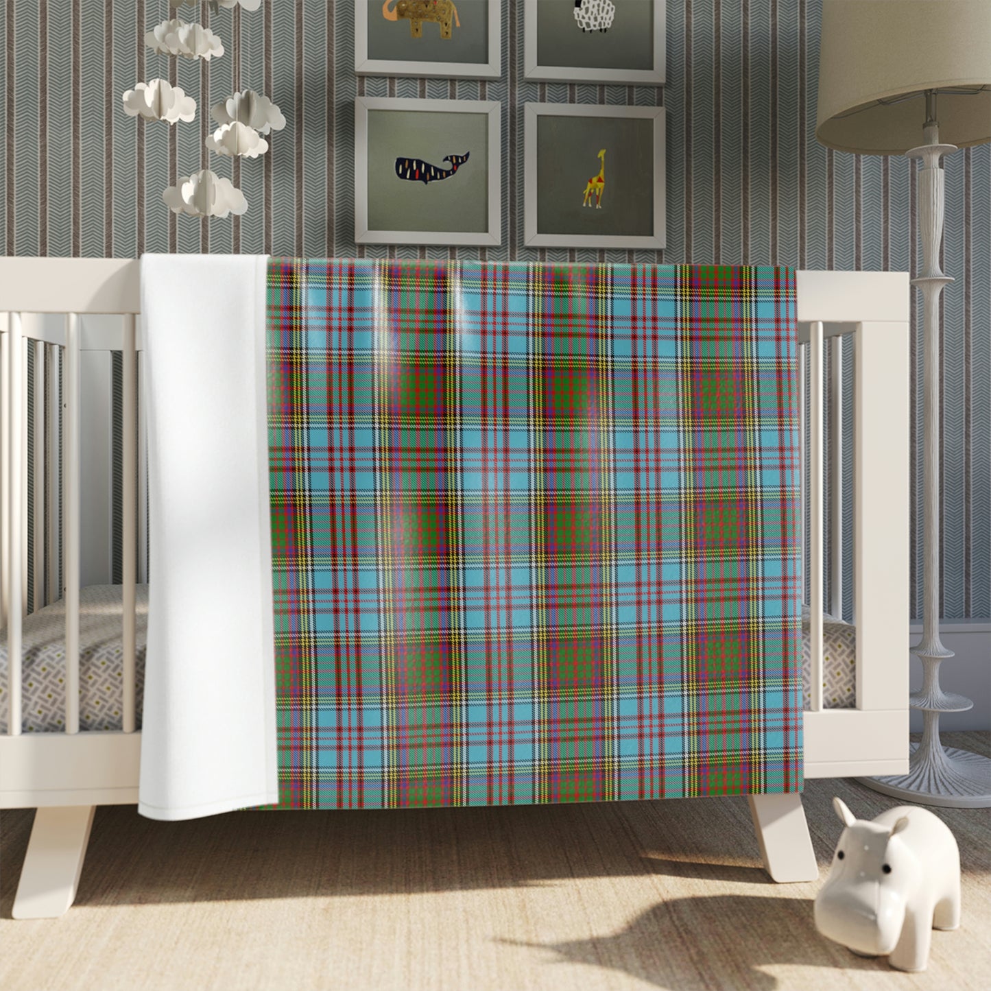 Clan Anderson Tartan Throw Blanket