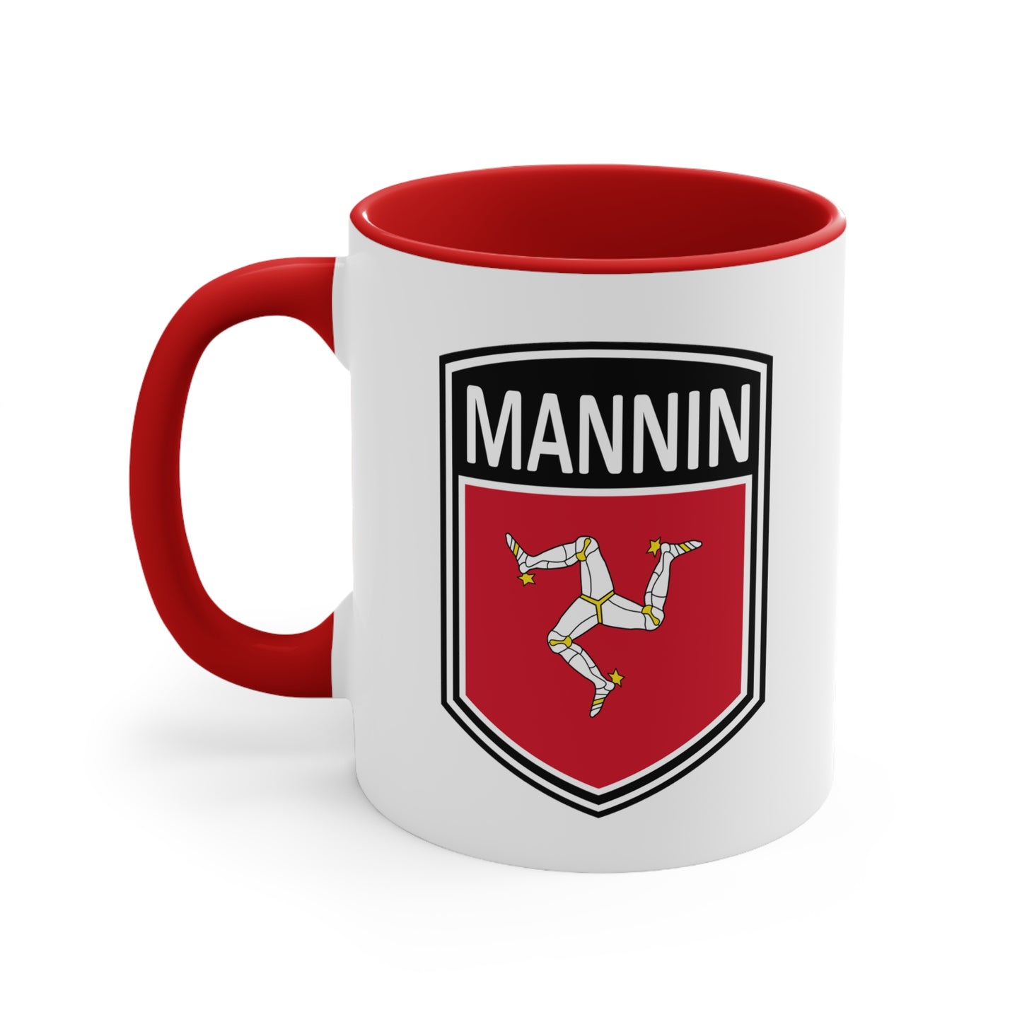 Celtic Nations - Mannin | Accent Coffee Mug, 11oz